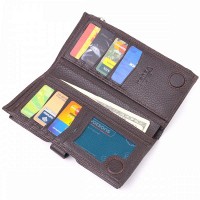 Мужской кожаный кошелек KARYA 21421