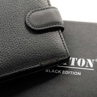 Кожаный мужской кошелек BRETTON M3602 black