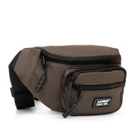 Мужская сумка на пояс Lanpad 83043 brown