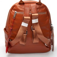 Женский кожаный рюкзак ALEX RAI 95517-9 camel