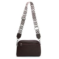Женская кожаная сумка ALEX RAI 8960 brown