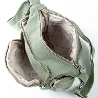 Женская тканевая сумка Jielshi 5663 d.green