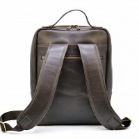 Кожаный коричневый рюкзак TARWA tc-1239-4lx