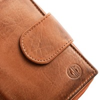 Кожаный кошелек LINDENMANN FARE91102-022