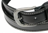 Мужской кожаный ремень под джинсы Skipper 1299-38