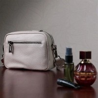 Молодежная женская кожаная сумка через плечо Vintage 22633 