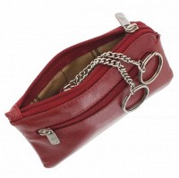 Кожаная ключница Visconti MZ-19 - GENO (RED)