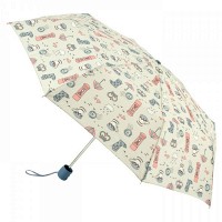 Женский механический зонт Fulton Stowaway-24 G701 London Day Out (День Лондона)