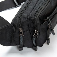 Мужская сумка на пояс Lanpad 8661 black