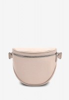 Кожаная поясная сумка/ кроссбоди The Wings tw-vacation-light-beige-flo