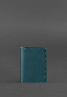 Кожаный кард-кейс BlankNote 6.0 малахит bn-kk-6-malachite