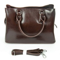 Женская кожаная сумка ALEX RAI 8772 brown