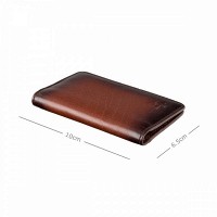 Картхолдер из натуральной кожи Visconti AT55 Jason c RFID (Burnish Tan)