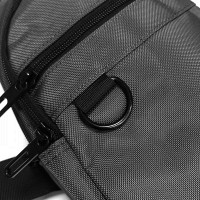 Мужская тканевая сумка-слинг Lanpad 82076 gray