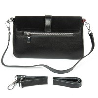 Женская замшевая сумка ALEX RAI 3002-9M black