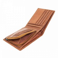 Кожаный мужской кошелек Ridgeback JBNC39MN Tan (Рыжий)