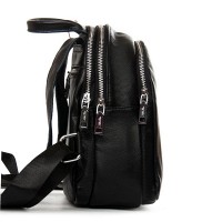Женская кожаный рюкзак ALEX RAI 2058-9 black