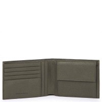 Кожаный кошелек Piquadro B3S/Green PU257B3SR_VE