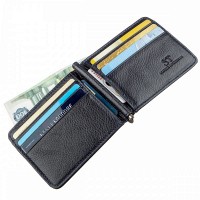 Мужской кожаный зажим для купюр ST Leather 18942