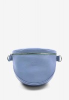Кожаная поясная сумка/ кроссбоди The Wings tw-vacation-light-blue