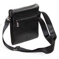Мужская кожаная сумка через плечо BRETTON BP 1631-4 black