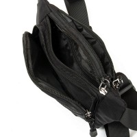 Мужская сумка на пояс Lanpad 82063 black