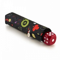 Зонт женский механический Fulton L926-040751 Curio-2 UV Trippy Casino (Казино)