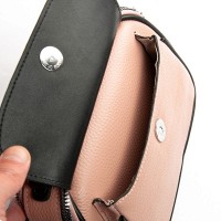 Женский молодежный кожаный клатч ALEX RAI 29052 pink