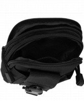 Сумка-велобагажник из полиэстера черного цвета TRAUM 7019-30