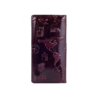 Кожаное портмоне Hi Art 7 wonders of the world WP-05-C19-1718-T002