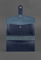 Кожаный кошелек BlankNote 3.0 темно-синий bn-pm-3-navy-blue