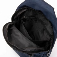 Мужская тканевая сумка-слинг Lanpad 3073 blue