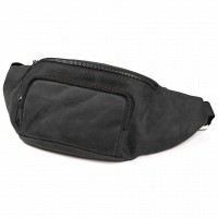 Мужская кожаная сумка бананка, сумка напоясная TARWA RA-3079-3md