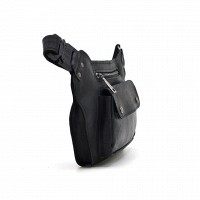Мужская кожаная сумка бананка, сумка напоясная TARWA RA-8139-3md