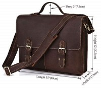 Мужской кожаный портфель Vintage 14155