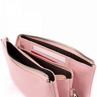 Женский кожаный клатч ST Leather 19250 Розовый