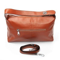 Женская кожаная сумка классическая ALEX RAI 91377 camel