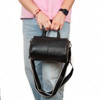Женский молодежный кожаный клатч ALEX RAI 39049 pale grey