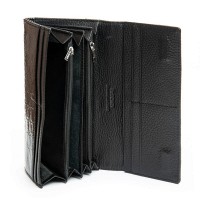 Женский лаковый кожаный кошелек PE DR. BOND PEW501-2 black