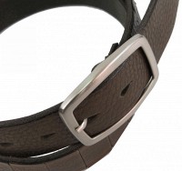 Женский кожаный ремень Farnese, Италия, коричневый SFA431