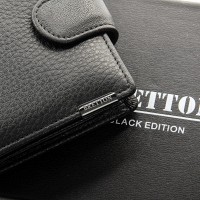 Кожаный мужской кошелек BRETTON 163-9 black