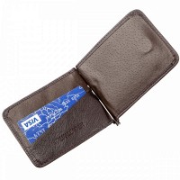 Мужской кожаный зажим для купюр ST Leather 18938