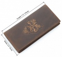 Мужской кожаный кошелек Vintage 14384