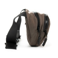 Мужская сумка на пояс Lanpad 8803 brown