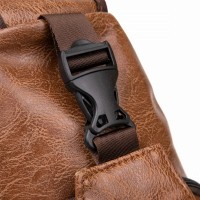 Мужская сумка слинг из кожзаменителя Vintage 20573