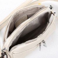 Женский молодежный кожаный клатч ALEX RAI 6088 white