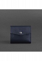 Женский кожаный кошелек BlankNote 2.1 темно-синий Краст BN-W-2-1-NAVY-BLUE
