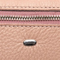 Женский кошелек из кожи Classic DR. BOND WMB-2M pink