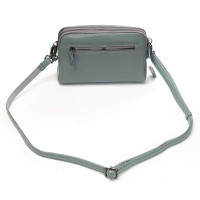 Женский молодежный кожаный клатч ALEX RAI 99084 blue