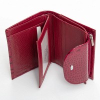 Женский лаковый кожаный кошелек PE DR. BOND PEW44-1 red